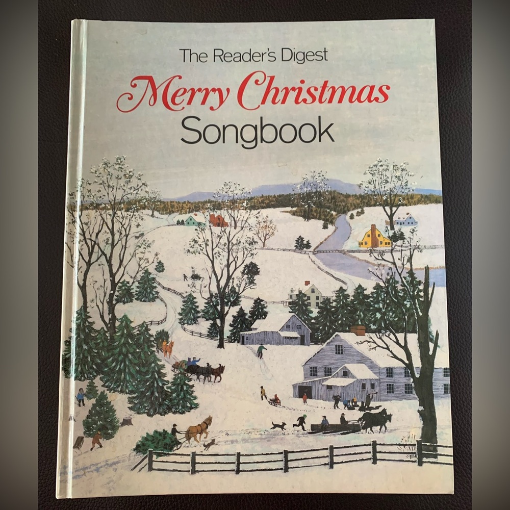 Reader’s Digest Merry Christmas Songbook 1990 Edition WITH Lyric Booklet Nice!